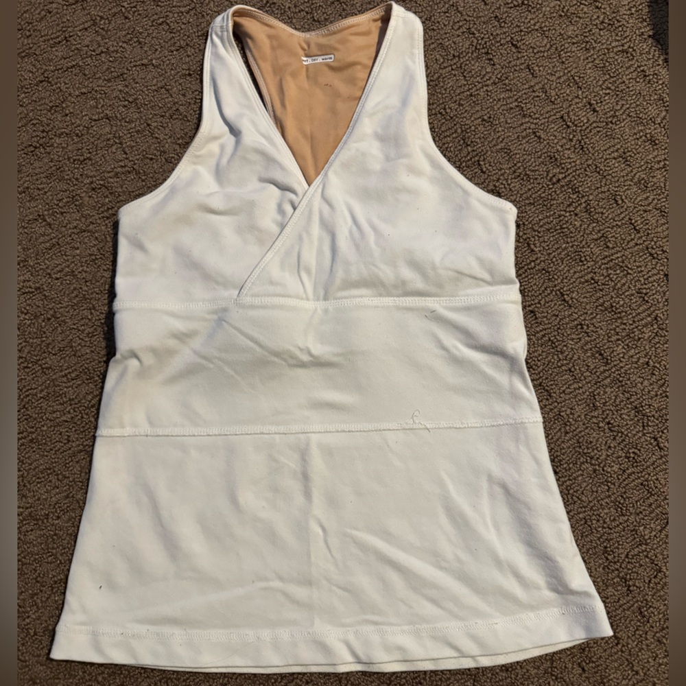 lululemon athletica White Tank Top